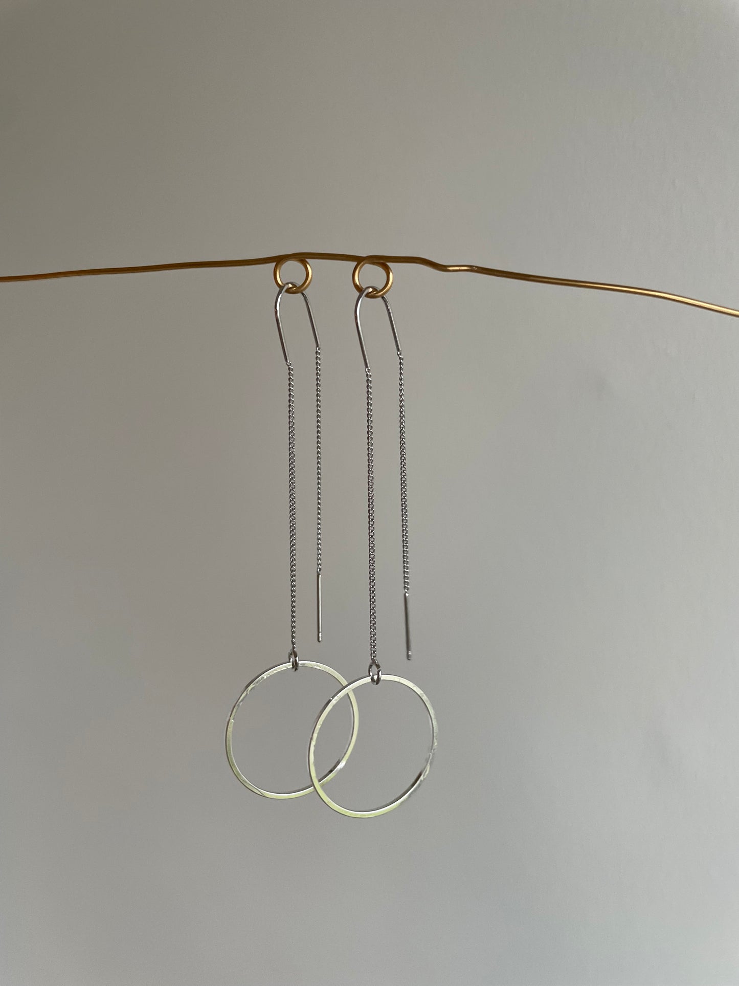 Ear chain silver