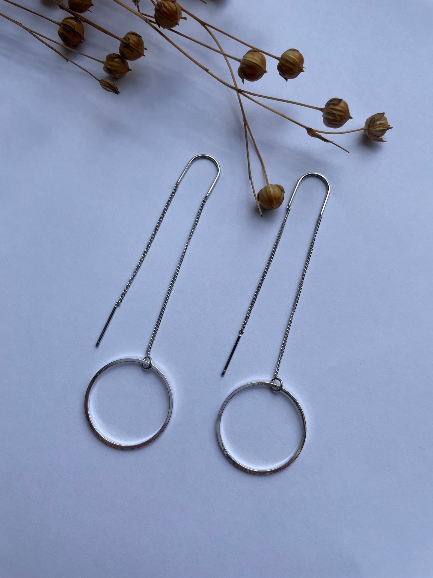 Ear chain silver