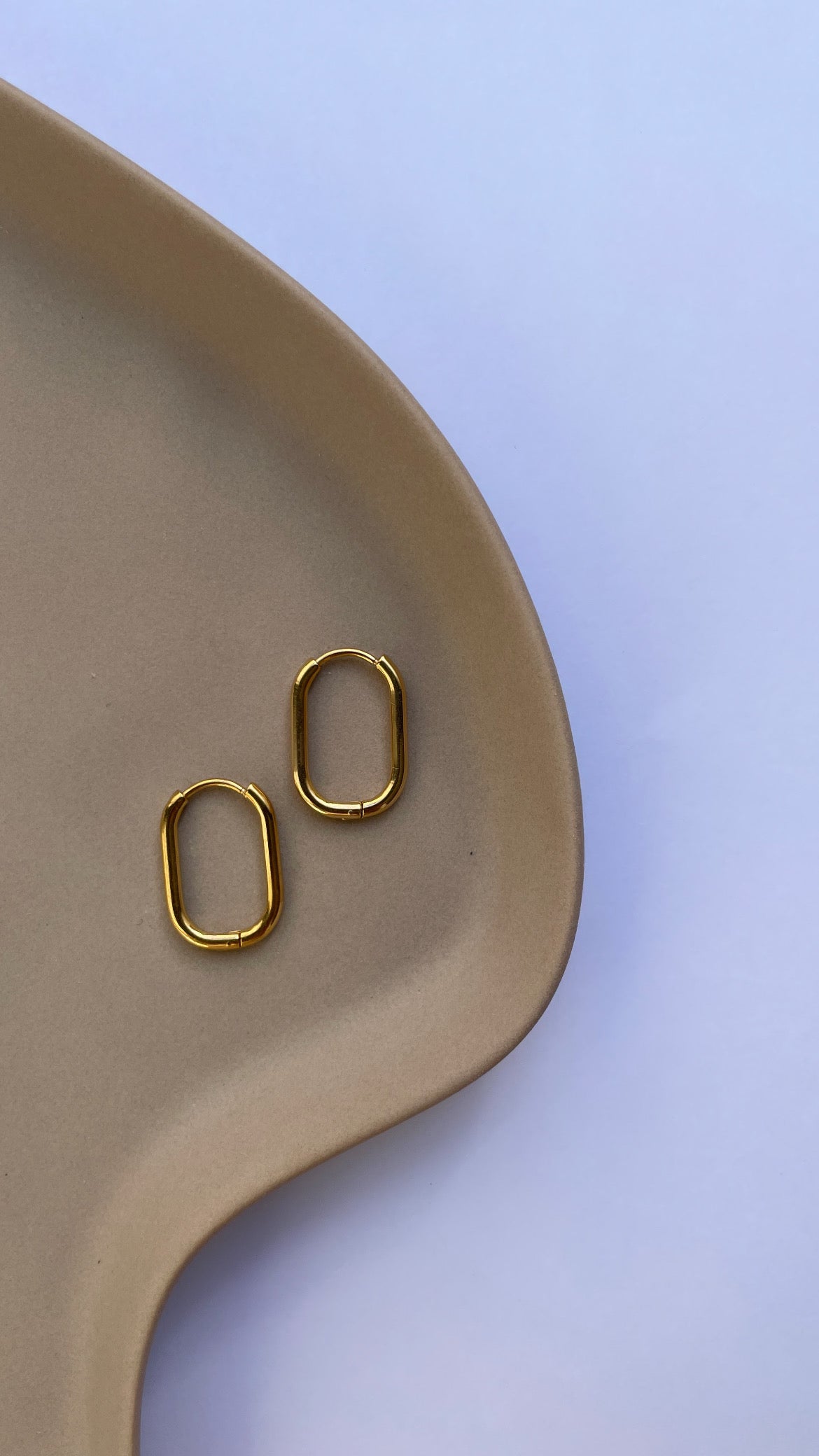 Oorring ovaal 2cm (1st)