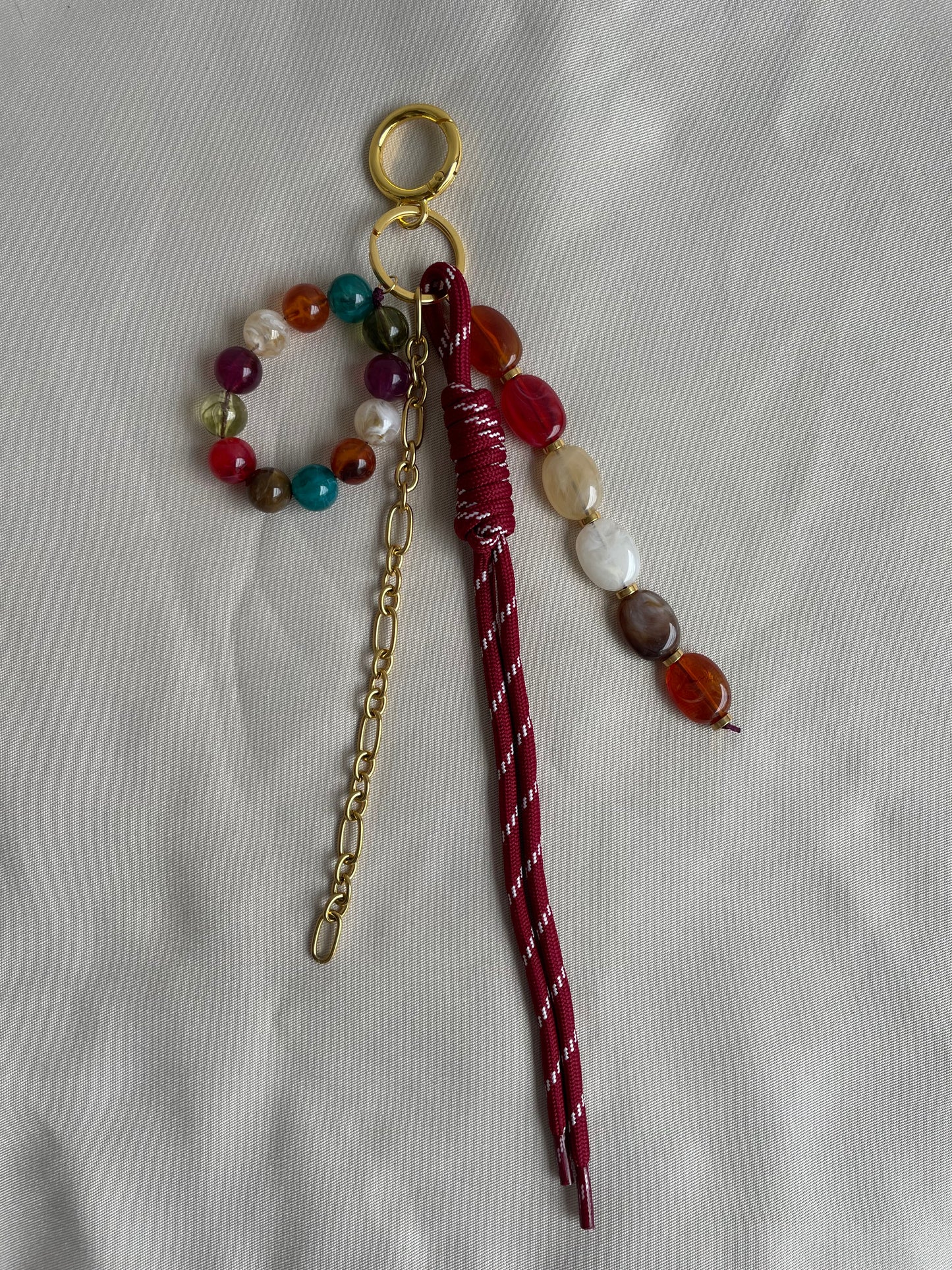 Bag charm “Autumn glow”