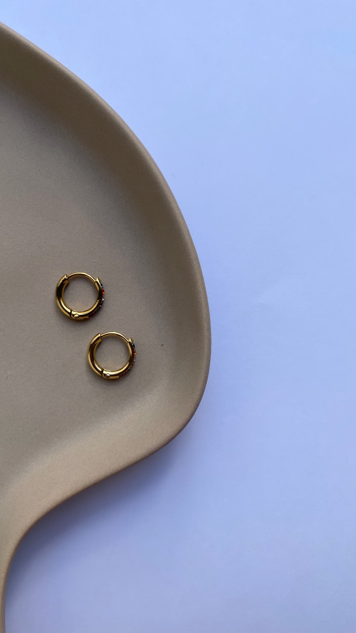 Oorringen rainbow 1,1cm (1st)