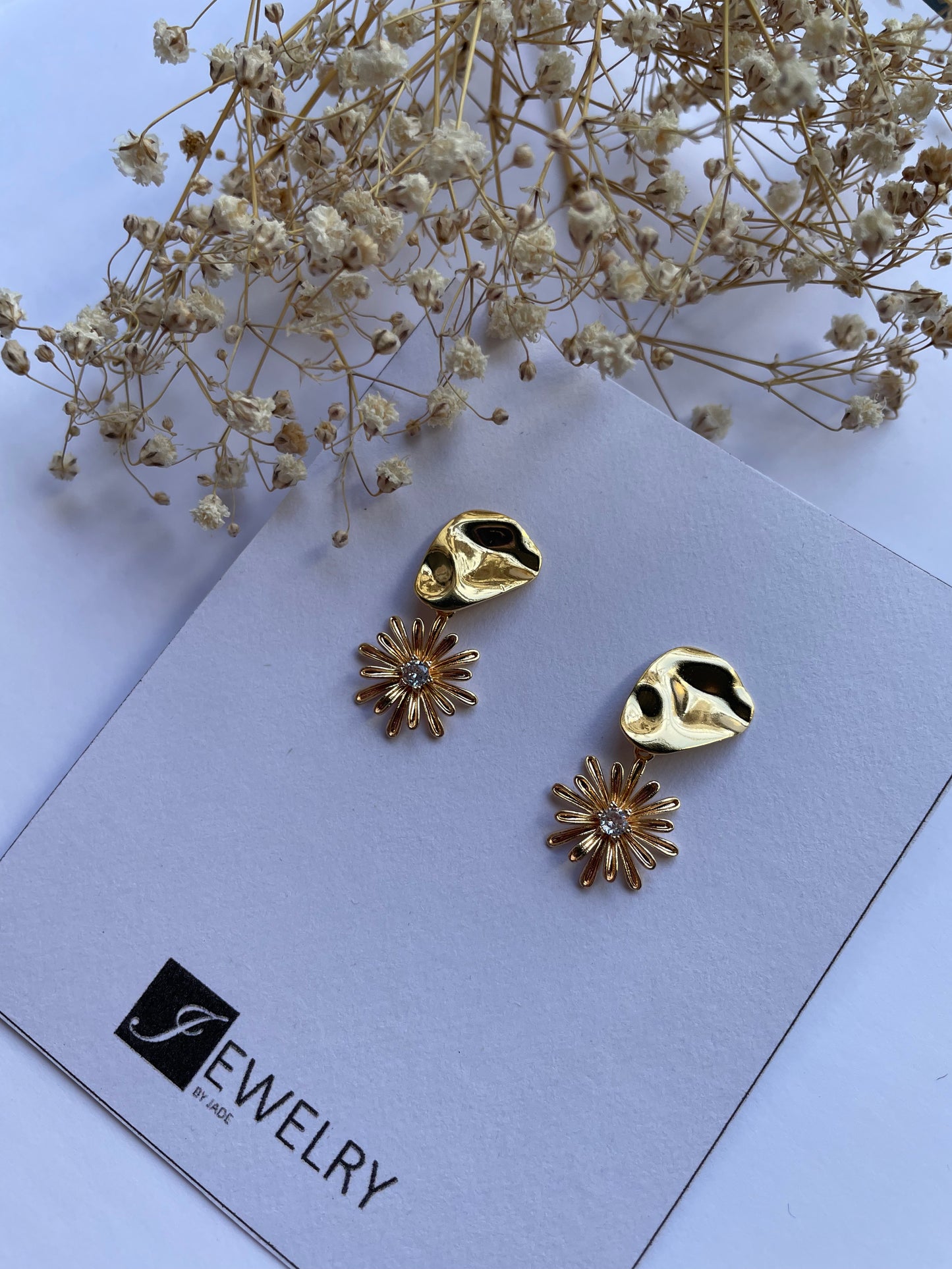 Golden flowers