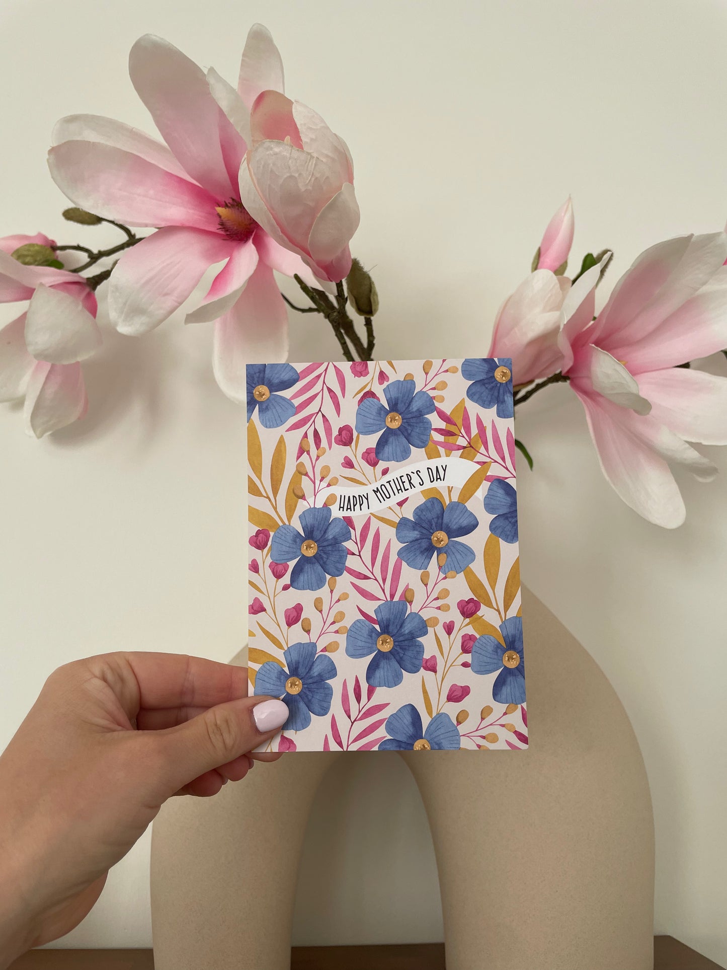 Kaartje ‘Happy mother’s day’