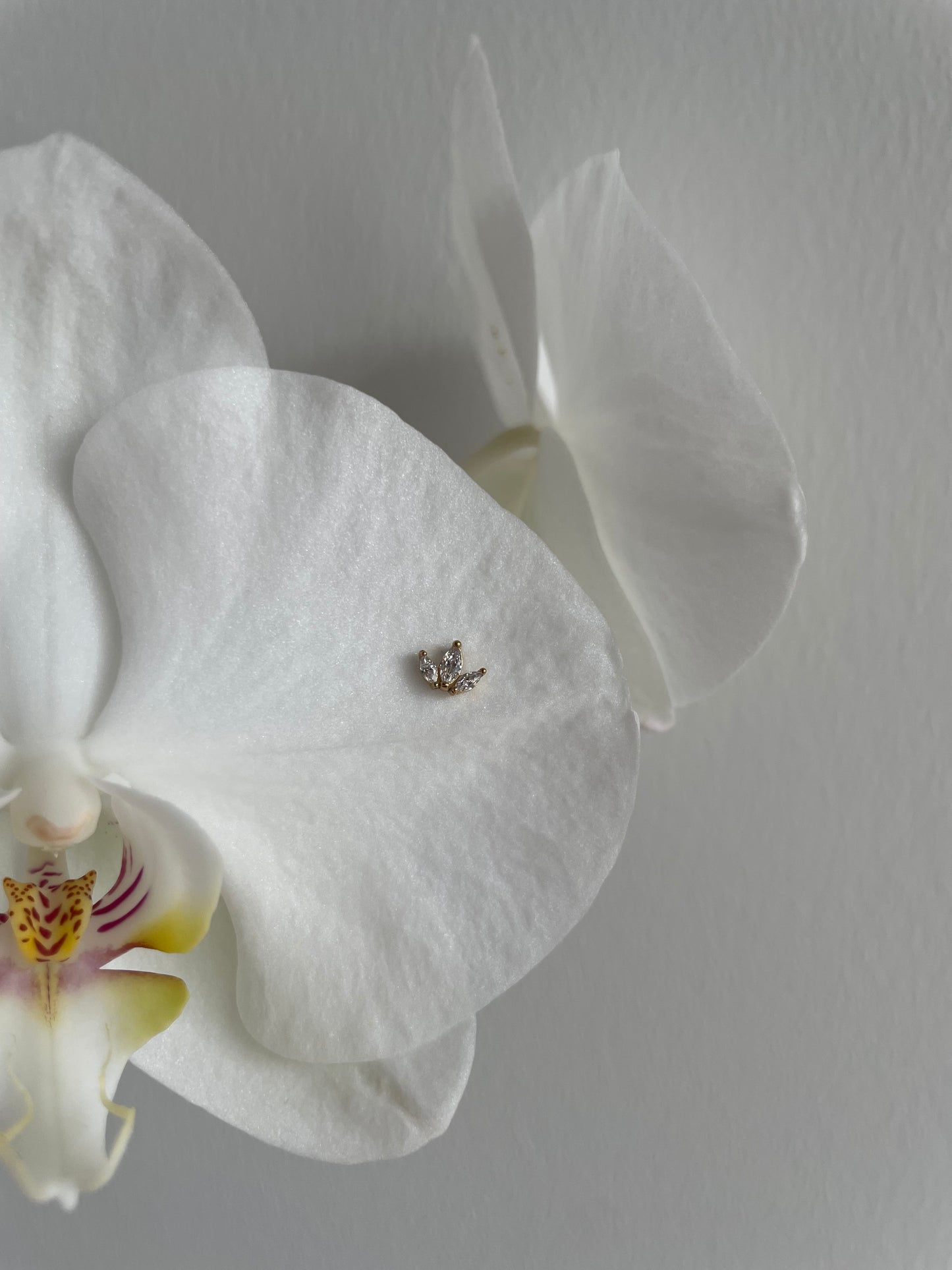 Piecing golden crown