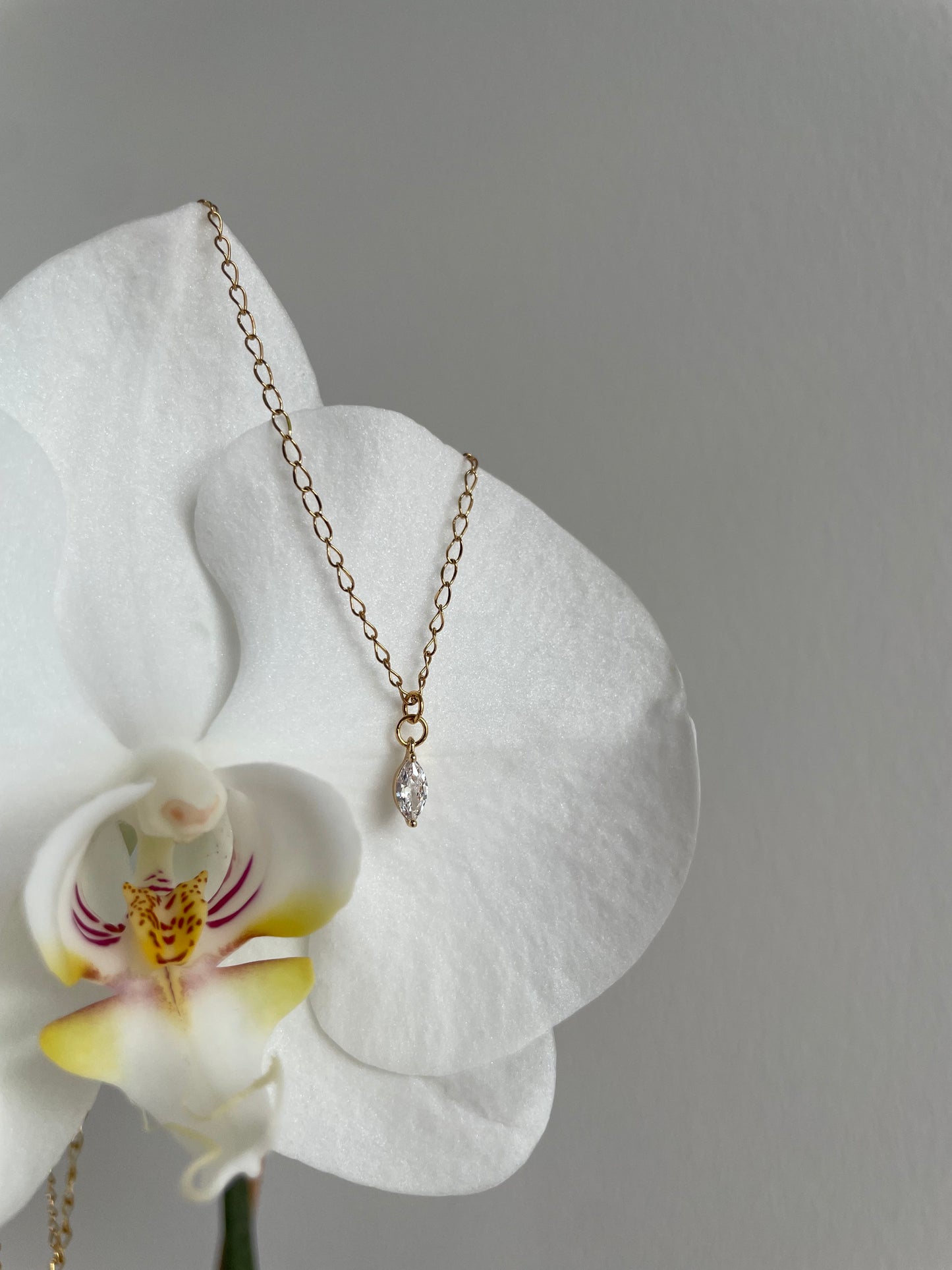 Little diamond ketting