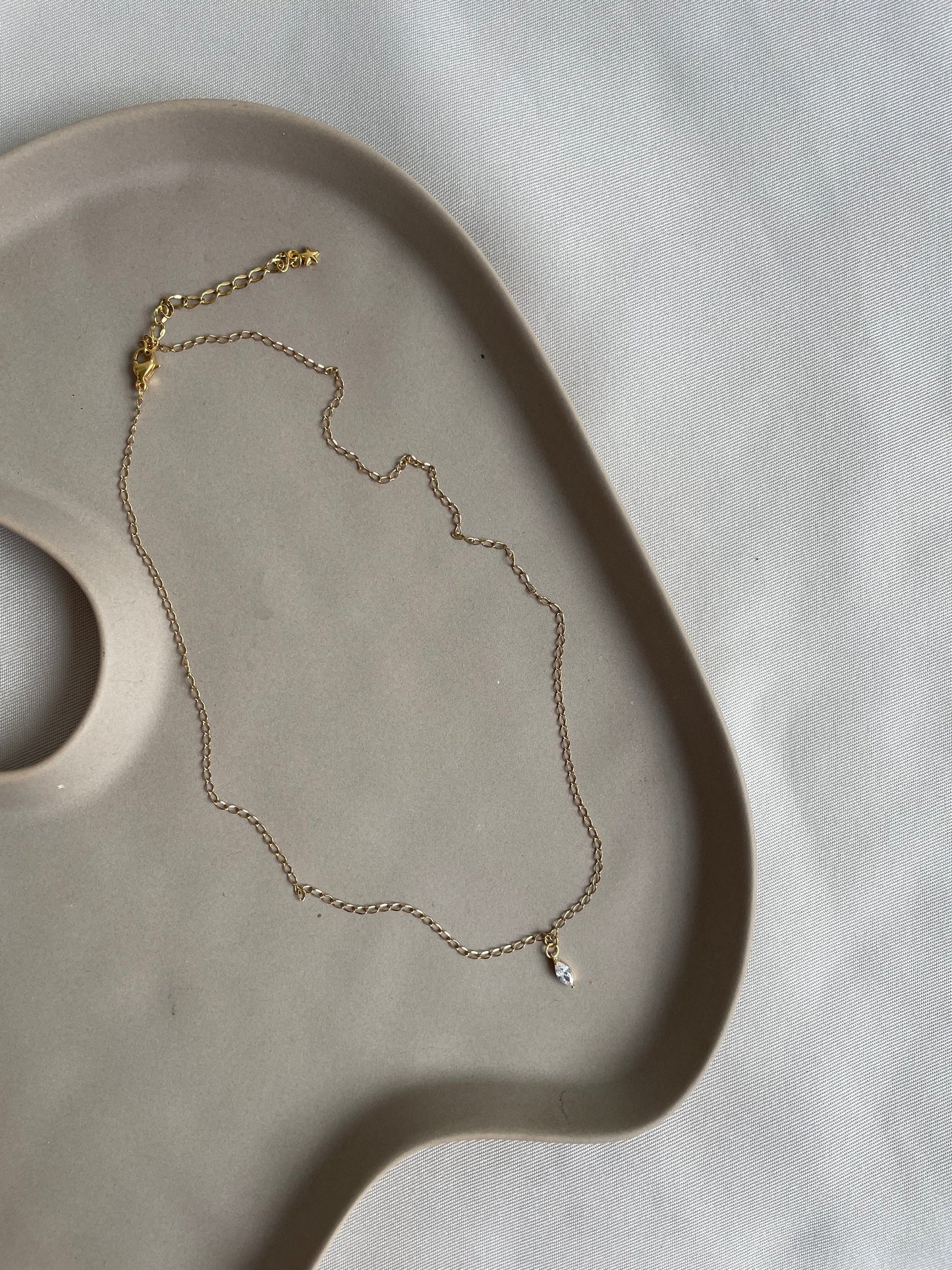 Little diamond ketting