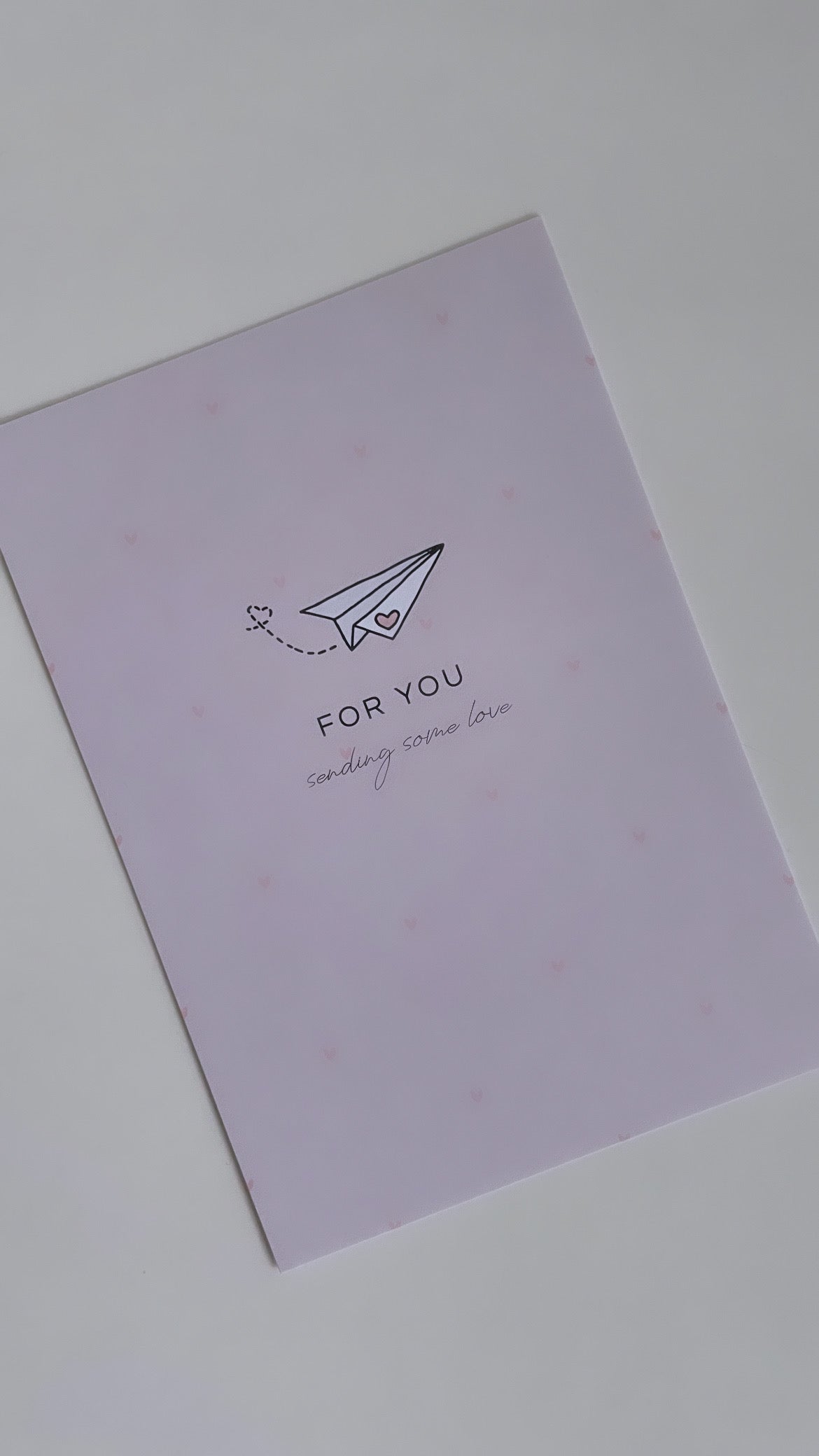 For you sending some love