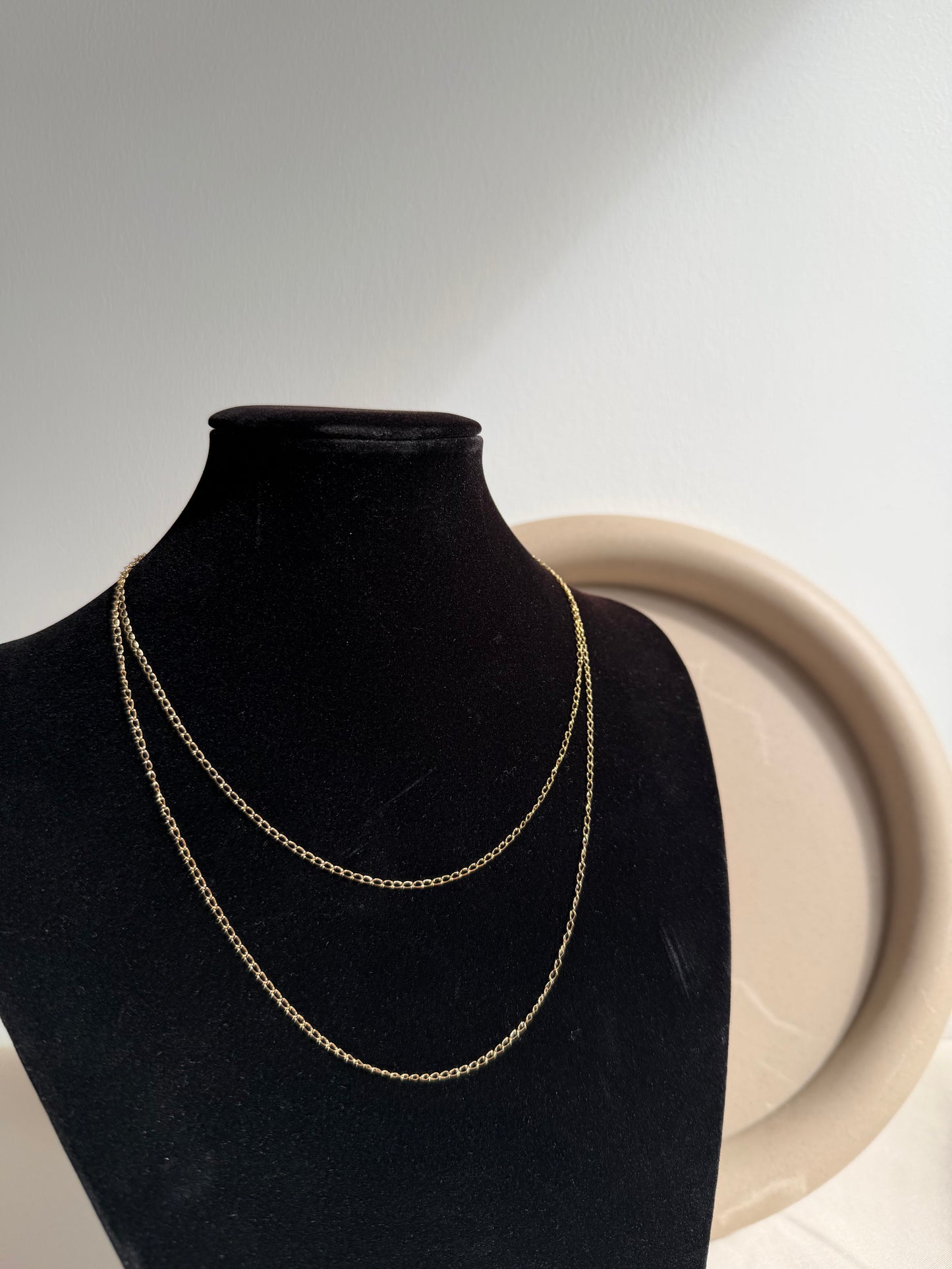 Double Layered Gold Necklace