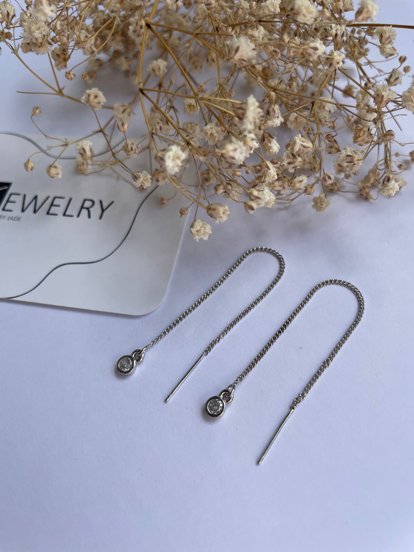 Ear chain silver