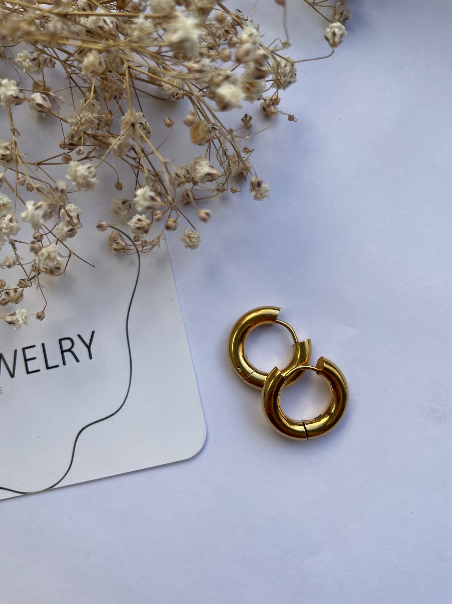 The bold earrings